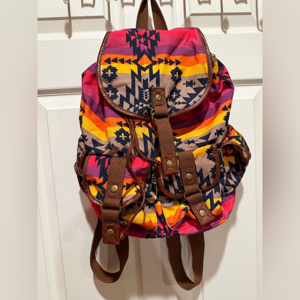 Mossimo Supply Co. Multicolor Aztec Backpack